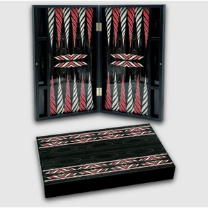 KS Games Elegance Glossy Black Pearl Tavla