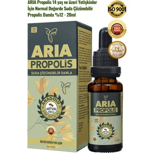 Yetişkinler İçin Suda Çözünebilir Normal Değerde Propolis Damla %12 - 20ml