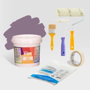 Bİ'Boya Tek Duvar Boyama Seti Ametist