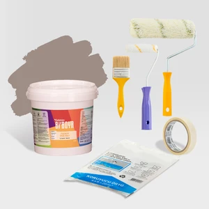 Bİ'Boya Tek Duvar Boyama Seti Tatlı Gül