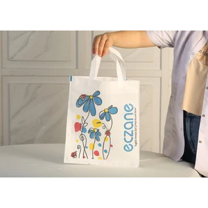 Eczane Bez Çanta Uğur Böcekli (30x35 cm) - 50 Adet