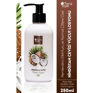 Thera Style Nemlendirici Vücut Kremi 250 ml Hindistan Cevizi Yağlı Tropikal Kokulu Kuru Ciltler İçin