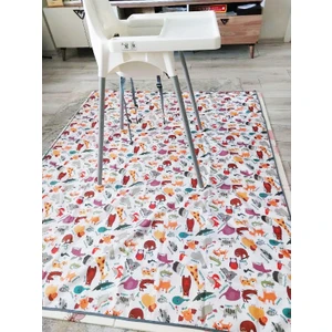 Zoo, 145X210 cm Su Geçirmez, Yer/masa Örtüsü, Aktivite, Yemek ve Oyun Için, Doğa Dostu ve Çevreci,