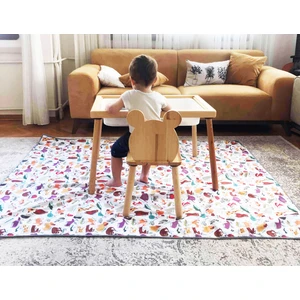 Zoo, 145X210 cm Su Geçirmez, Yer/masa Örtüsü, Aktivite, Yemek ve Oyun Için, Doğa Dostu ve Çevreci,