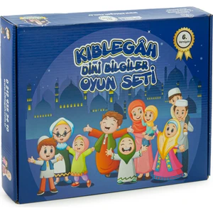 İhvan Online Kıblegah Oyun Seti - Monopoly Benzeri Dini Bilgiler Aile Oyunu