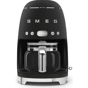 Smeg Mat Siyah Filtre Kahve Makinesi