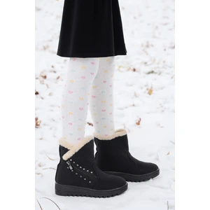 Kiko Kids Hezan Fermuarlı Kız Çocuk Bot Ayakkabı