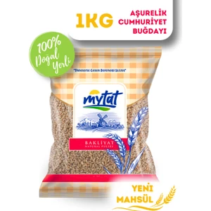 Doğal Yerli Üretim Aşurelik Cumhuriyet Buğdayı 1 kg