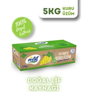 Doğal 10 No Sultaniye Kuru Üzüm 5 kg