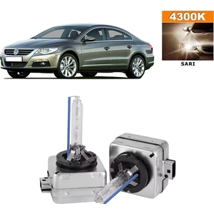 3 Tıkla Volkswagen Passat Cc 2008-2011 D1S / D1R 4300K Sarı Hıd Xenon Ampul 2 Adet