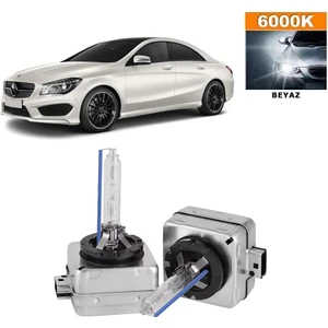 3 Tıkla Mercedes Cla C117 2012-2016 D3S / D3R 6000K Beyaz Hıd Xenon Ampul 2 Adet