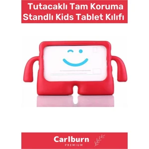 Özel Üretim Apple Samsung Uyumlu 11 Inç Yumuşak Dokulu Tutacaklı Tam Koruma Standlı Kids