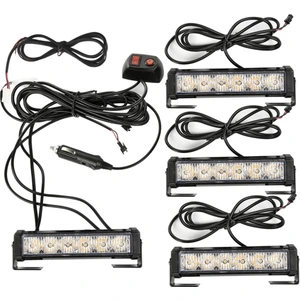 Çakar Lamba Powerledli 4'lü sarı sarı-beyaz beyaz 12-24V / LAPA196