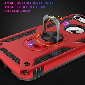 Apple iPhone 12 Pro Max 6.7'' Yüzüklü Tank Kılıf Siyah