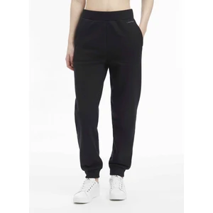 Calvin Klein Siyah Kadın Standart Düz Eşofman Altı Nano Logo Jogger