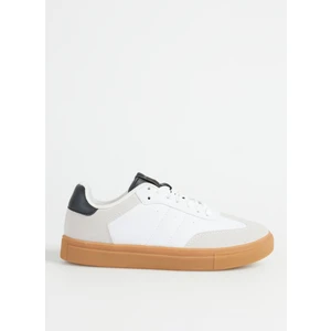 Beyaz - Siyah Kadın Sneaker Marıan