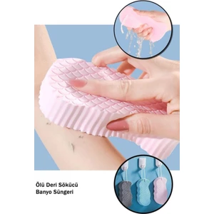 Mithra Life 2 Adet Ölü Deri Temizleyici Banyo Lifi Peeling Masaj Süngeri Mıt1106