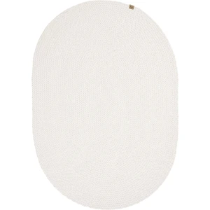 Cool Halı Glenn 610 Beyaz Banyo Halısı Antre Hol Halısı Hasır Dokulu Oval Banyo Paspas Mutfak Halısı