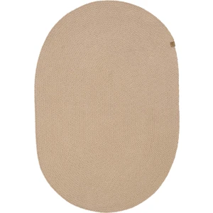 Cool Halı Glenn 608 Bej Banyo Halısı Antre Hol Halısı Hasır Dokulu Oval Banyo Paspası Mutfak Halısı