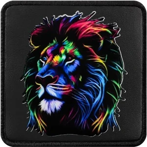 V1 Aslan - 7 Kod Logolu Unisex Siyah Bench (Patch)
