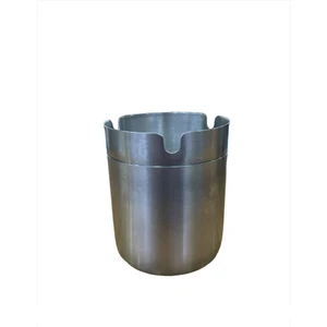 Kokusuz Paslanmaz Çelik Metal Küllük 8cm