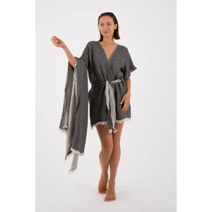 Müslin Kimono ve Müslin Peştemal Set - Rodos