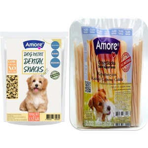 Mantı Dog Mini Dental Snacks Köpek Ödülü 112 gr Ağız Diş Sağlığı, 72LI Burgu Çiğneme Çubuğu