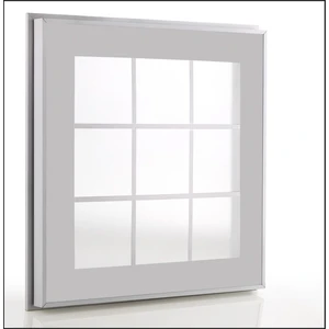 Ka Menfez Yeni Nesil Banyo Menfezi 40 x 40 Gümüş