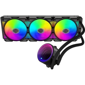 Snt SS360-3F-B Argb 360MM. Siyah Sıvı Soğutma Am4 Am5 Lga 1200 1700 20XX