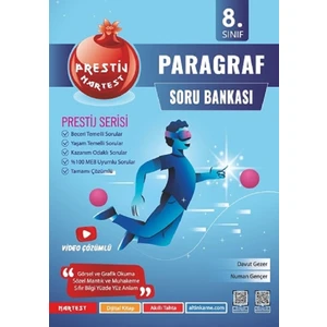 Nartest Yayınevi 8. Sınıf Lgs Prestij Paragraf Soru Bankası