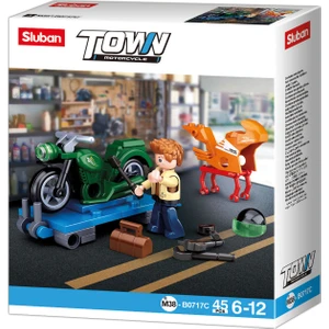 Town Retro Motor 45 Parça