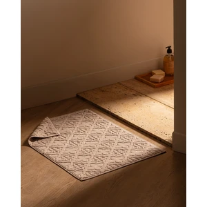 Madame Coco Rachel  Pamuk Ayak Havlusu - Vizon - 50X70 cm