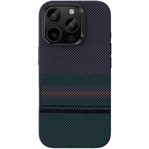 iPhone 16 Pro Max Kılıf Magsafe Şarj Özellik Karbon Fiber Tasarım Benks Aurora Armorpro Kevlar Siyah