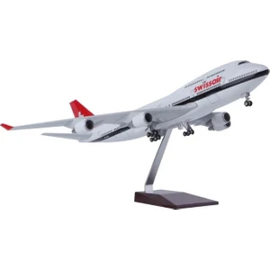 B747 Yolcu Uçağı Model Uçak 1/150 Ölçek 47CM