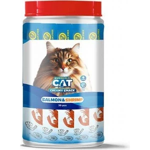 Cat Sıvı Kedi Ödülü Somon - Karides 30X15gr