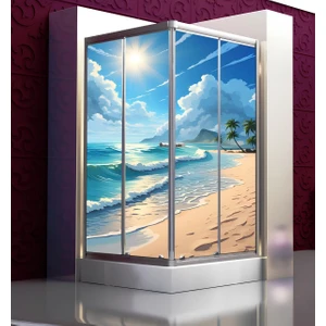 Özbey Reklam Banyo Duşakabin Kaplama Folyo Sticker