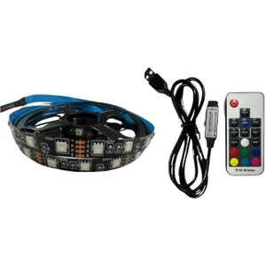 Dora Led Televizyon Monitör Arkası Kumandalı Rgb Şerit LED 1 Metre