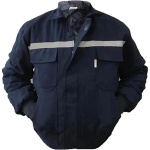 Blue Safety Kaynakçı Montu 7x7 Gabardin