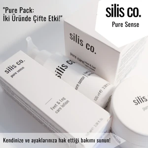 Pure Pack Ayak ve Bacak Bakım Seti ( Ayak & Topuk Kremi ve Ayak & Bacak Losyonu)