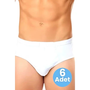 Erkek Pamuklu Slip 6'lı Paket