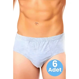 Erkek Pamuklu Slip 6'lı Paket