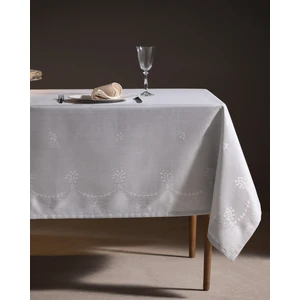 Madame Coco Lignite Masa Örtüsü - Gri - 160X230 cm