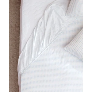 Madame Coco Carlo King Size %100 Pamuk Baskılı Ranforce Lastikli Çarşaf Takımı - Mint Yeşili