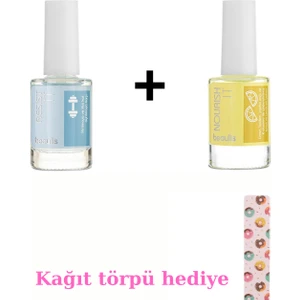 Nourish It Besleyici Tırnak Eti Bakım Yağı 10 ml Beaulis Resist It Tırnak Güçlendirici Baz 10 ml