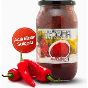 Görem Zeytin Az Tuzlu Acı Biber Salçası 1 kg