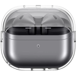 Galaxy Buds 3 Pro Uyumlu Kılıf Silikon Kapak Darbe Emici Kulaklık Kılıfı Şeffaf Tasarım