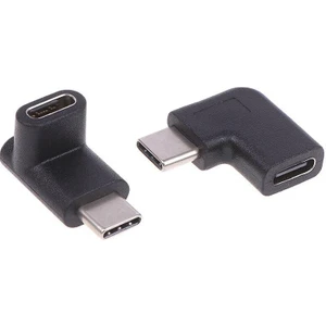 A4460 Type C Dişi Erkek 90 Derece Dirsek Ikili Çevirici Dönüştürücü Adaptör (2 ADET)