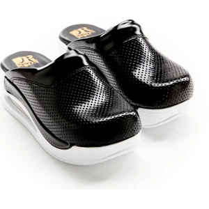 Siyah Ortopedik Airmax Taban Sabo Terlik