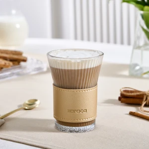 Leather Cool Touch Latte Bardağı 210 ml Gold