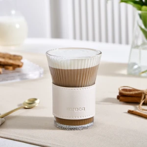 Leather Cool Touch Latte Bardağı 210 ml Sedef